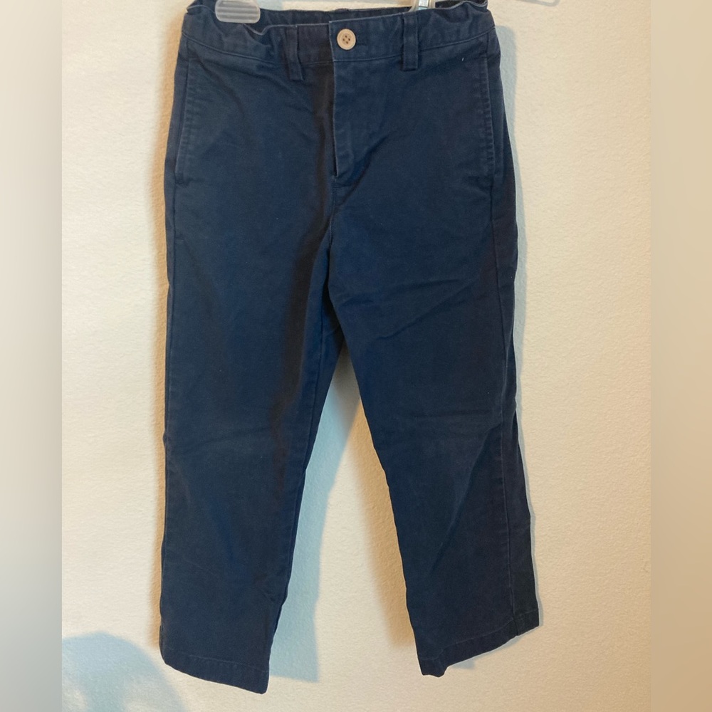 Navy blue casual dress pants